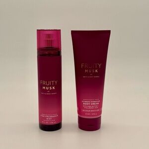 Bath and Body Works Fruity Musk Gift Set NWT